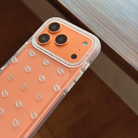 ダブルハート iPhone17/17proケース キラキララメ iPhone17promax/16/15Proカバー パールストラップ 高級感[M5834]