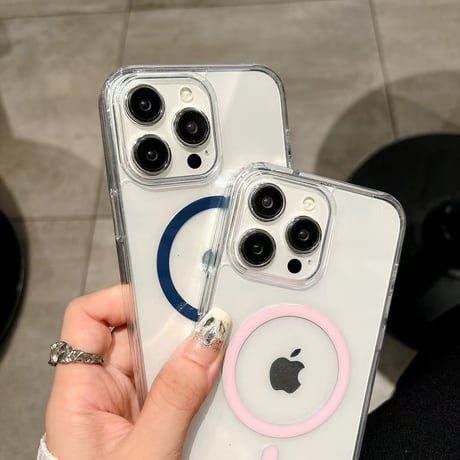MagSafe iPhone16/16Plusケース 透明 黄ばまない iPhone15Pro/14promax/13カバー  クリアケース シンプル [M4611]