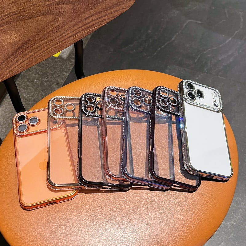 iPhone16 スマホケース　ジュエリーiPhoneケース iPhone16】MagSafe対応ジュエリー iphone15/14proケース キラキ