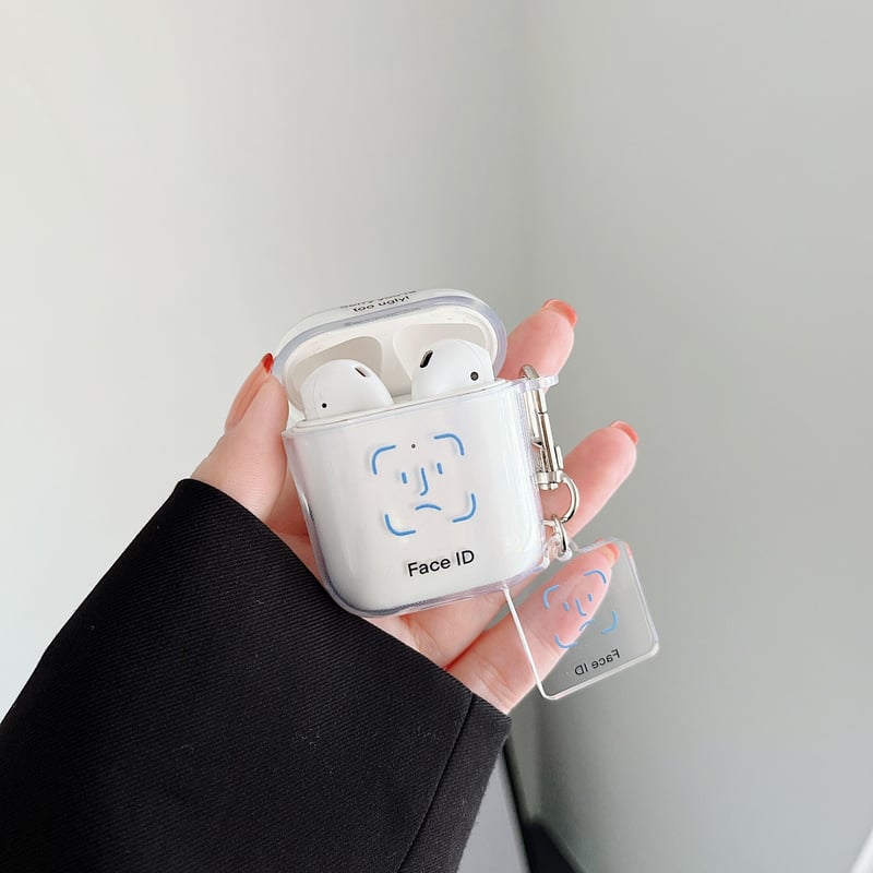 Airpods 4】顔認証Face ID airpodspro3/2ケース 同系小物付き