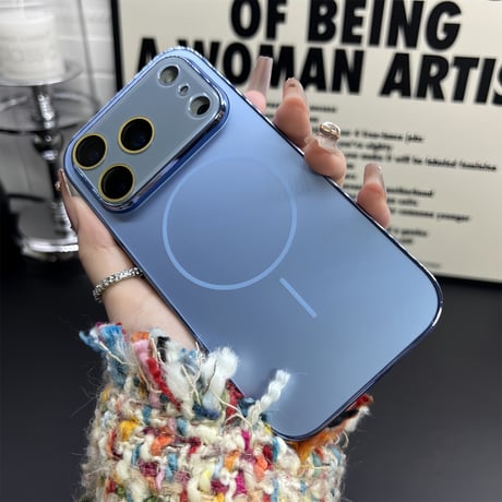 iPhone17ProMaxケース レンズカバー付 iPhone17Pro/17Air/17ケース MagSafe充電 耐衝撃  飽きないデザイン[M5642]