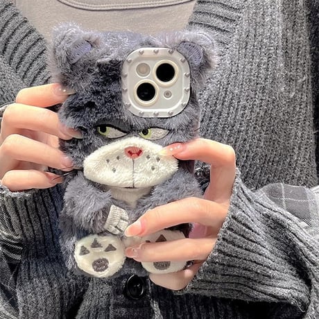 かわいい猫ちゃんiphone15/15proケース 柔らかい iphone14pro/13/12/11カバー  丈夫 プレゼントにおすすめ[M3657]