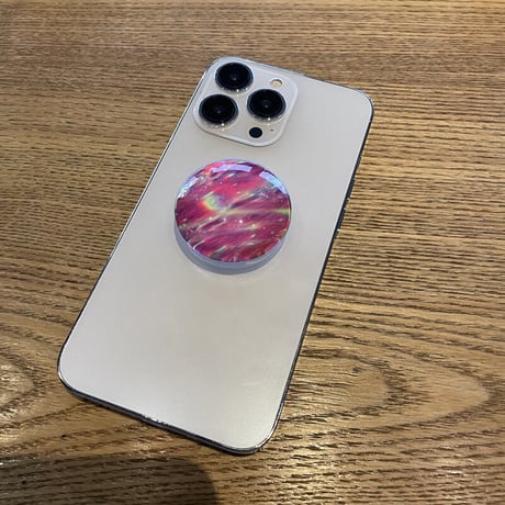 大理石調 ガラス スマホグリップスタンド  かわいいオシャレ 粘着タイプ 個性ファッション 全機種対応 ギフトにおすすめ[M2600]