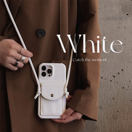 カード収納 背面 iPhone14pro/15ケース 革製 アイフォン13mini/12/11カバー 肩掛けストラップ付き 高品質 シンプル 便利[M2645]