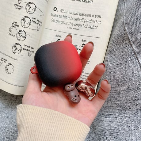 グラデーションカラー ギャラクシーバッズライブケース galaxy buds+ケース 芸能人ファッションgalaxy buds live保護ケースGB2