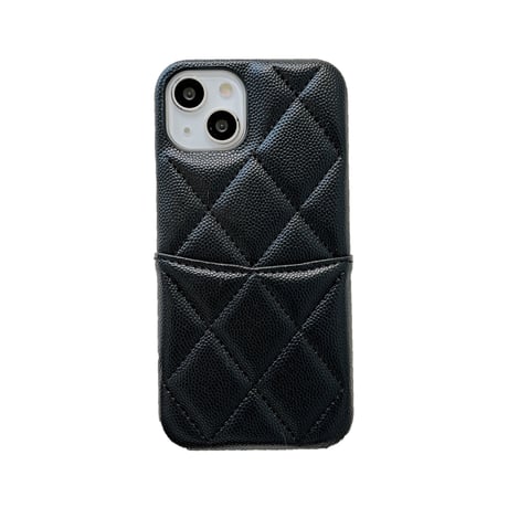 革製iCカード入れ iphone14pro/14plusケース 高品質 アイフォン13/12/11カバー 高級感 セレブ愛用 おしゃれ シンプル[M2350]
