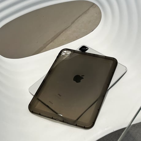 透明 背面型 iPad Pro11inchケース  艶あり iPad Air第4/3世代カバー mini4/5/6  シンプル 使いやすい 軽量頑丈  男女兼用[M2476]