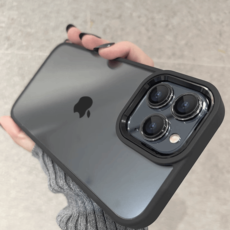 iPhone15/15Proケース クリア 高透明 黄ばまない 金属レンズ枠  頑丈 for iPhone12/13/14カバー オシャレさんにおすすめ[M3503]