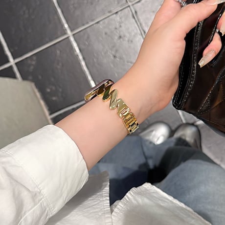 高級感 AppleWatchバンド おしゃれ金属 アップルウォッチバンド Series10/9 Ultra series8 7 6 5 4  3 2 SE SE2 高品質 セレブ愛用[M5252]