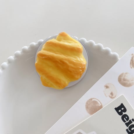 食べ物スマホグリップ マグセーフ式 折り畳み式グリップトーク 卓上スタンド機能付き 耐久性あり プレゼントにおすすめ[M3681]