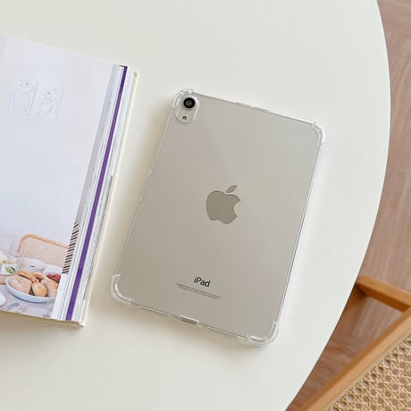 耐衝撃加工クリアiPad Air(第5世代)ケース iPad(第10世代)カバー  アイパッドプロ/ミニ対応 シンプル風 軽量頑丈 持ち運びやすい[M3158]