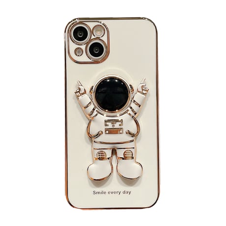 宇宙飛行士 iphone14/13promaxケース  スタンド機能 iphone12/11promaxカバー  高品質  可愛い[M2056]