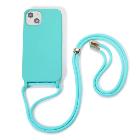 肩掛けストラップ付 iphone14pro/14Plusケース シンプル シリコンアイフォン13mini/12カバー 頑丈 お揃い 男女向け[M2135]