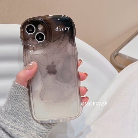 暈し染め模様  iphone14pro/14plusケース  滑りにくい iphone13/12/11カバー 高級感 耐衝撃 ファッション[M2312]