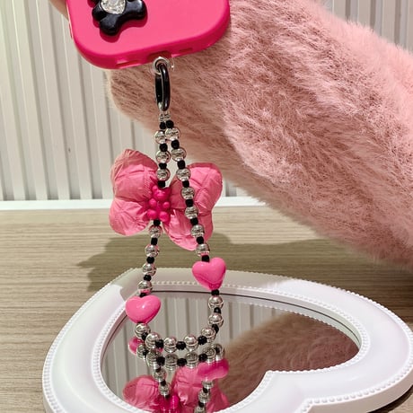 スマホストラップ かわいい 落下防止  オシャレ キラキラ ギフトにおすすめ 人気[M3644]