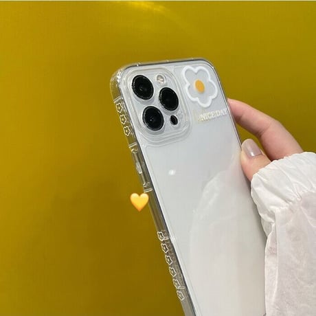 グリッター花グリップ  iphone12/11ケース  花柄枠 iphoneSE2/XS/8 plusクリアカバー 卓上スタンド  可愛い 耐久性あり  M823