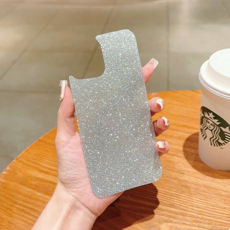 iphoneケース インナー シート  お洒落キラキラ iphone16/15/14/13/12/11ケース対応   可愛い 光る 取り付け/取り外し自由 ファッションセンスいい[M3302]