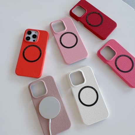 MagSafe対応レザー iPhone15/15Proケース シンプル アイフォン14pro/13/12/11スマホケース 高品質 ファッションセンスいい[M3806]
