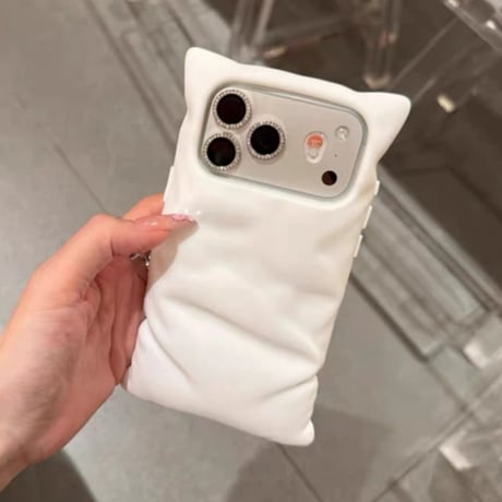 まくら iPhone17Pro/17ケース シリコン iPhone16Pro/15Pro/14ケース 丈夫 保護性よい 耐衝撃 ギフトに最適[M6493]