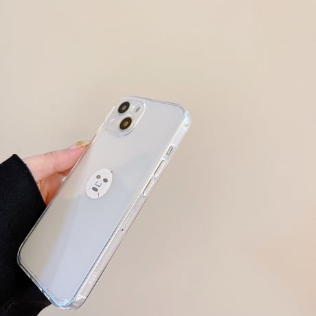 シートパックマスク柄 iPhone16/15pro/14/13promaxケース 透明 iphone12mini/11proカバー   超可愛い SNS人気M1114