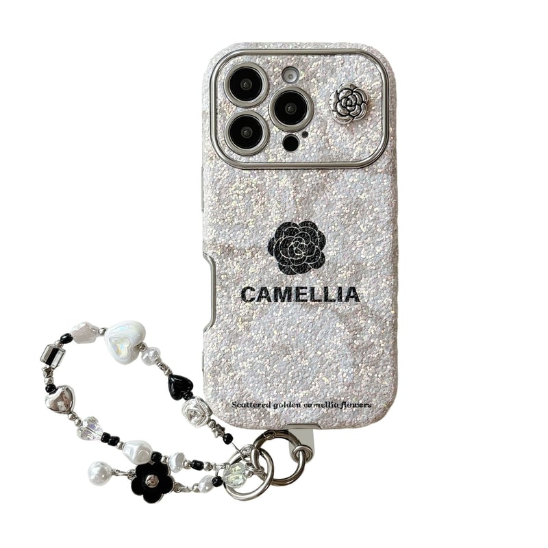 Custype iPhoneケース ショルダーストラップ ハート柄 Custype