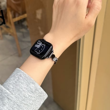 ダイヤメタル  AppleWatchバンド オシャレシック AppleWatchベルト Series 11/10/9/8 SE3/2  Ultra3/2/1 高級感高品質[M6269]