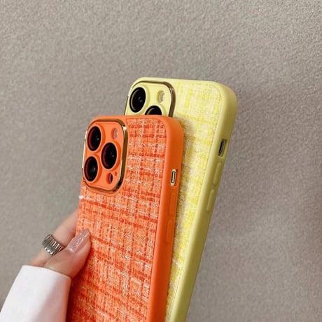 有名人愛用 iPhone14/14proケース レンズ保護フイルム付 アイフォン13pro/12/11カバー お揃い 布 プレゼントにおすすめ[M2470]