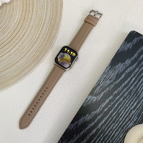 レザー Apple watchバンド おしゃれアップルウォッチベルト Ultra3 series11 10 98 7 6 SE3 SE2  高級感 耐久性ある[M5784]