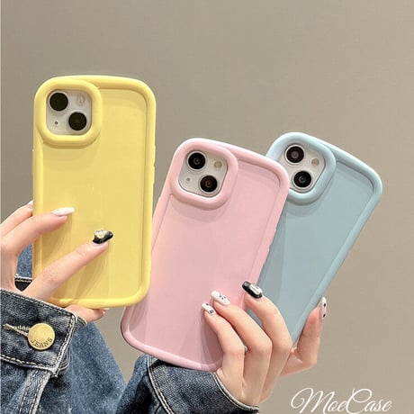 シンプル無地 iphone14/15ケース  シリコン製 アイフォン12/11カバー  かわいい 使いやすい お揃い 指紋防止[M3147]