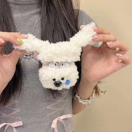 犬ちゃん Airpods 4ケース ニット 第4/3/2世代 AirpodsPro2/Pro1カバー 柔らかい 面白い[M4679]
