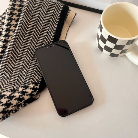 インスタ映え刺繡入り iphone15/14proケース  チェック柄縞模様 アイフォン12pro/13携帯カバー 可愛い  ファッション  秋冬人気M1292