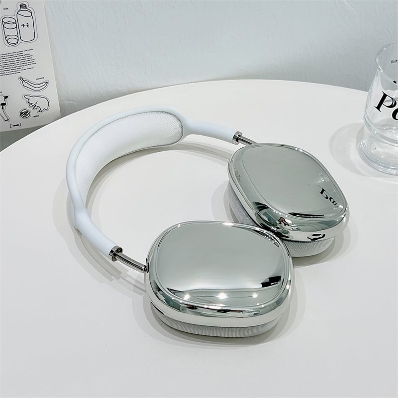 つや感 AirPodsMax ケース シルバー エアーポッズ マックスカバー