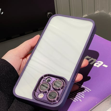 キラキラカメラカバー iPhone15pro/15promaxケース 黄ばまない 丈夫 iphone14/13/12proケース オシャレ 超人気[M3664]
