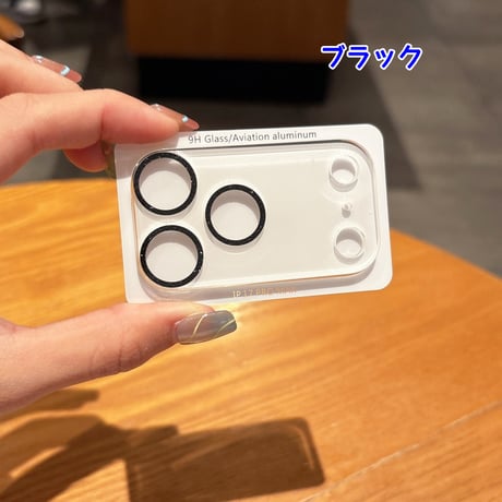 キラキラレンズカバー iPhone17/17Pro/17Air/17promax 高透明 画質に影響しなく ラメ おしゃれ 可愛い丈夫[M5678]