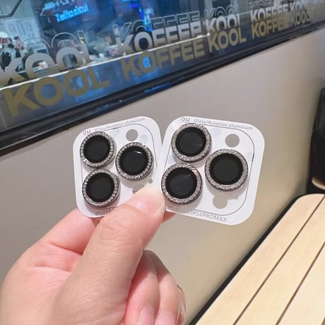 ダイヤレンズカバー iPhone17/17Proシリーズ 16/16proシリーズカメラレンズフィルム アイフォン15pro/14/13 おしゃれ キラキラ[M4931]