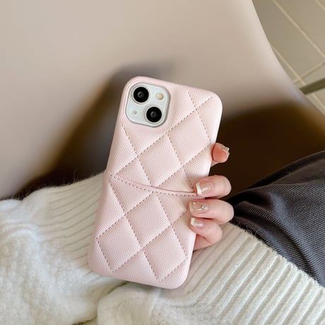 革製iCカード入れ iphone14pro/14plusケース 高品質 アイフォン13/12/11カバー 高級感 セレブ愛用 おしゃれ シンプル[M2350]