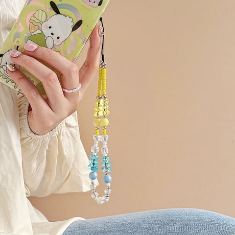 可愛いスマホストラップ  キラキラ  落下防止 おしゃれ  ハンド携帯ストラップ  女子力アップ  落下防止  全機種対応  綺麗 ガールズに人気[M2837]