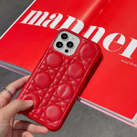 革製 iphone13mini/12proケース シンプル iphone11カバー  高級感  芸能人有名人愛用 ガールズに大人気 [M1910]