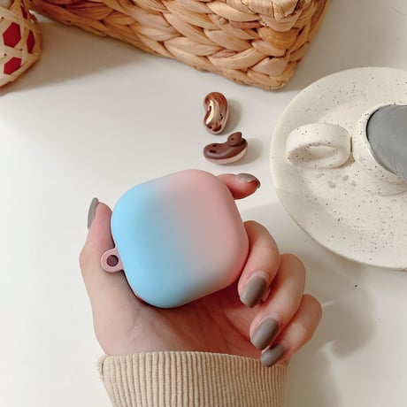 グラデーションカラー ギャラクシーバッズライブケース galaxy buds+ケース 芸能人ファッションgalaxy buds live保護ケースGB2