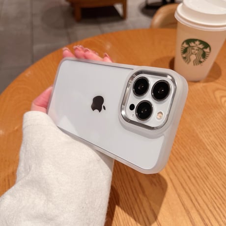 iPhone15/15Proケース クリア 高透明 黄ばまない 金属レンズ枠  頑丈 for iPhone12/13/14カバー オシャレさんにおすすめ[M3503]