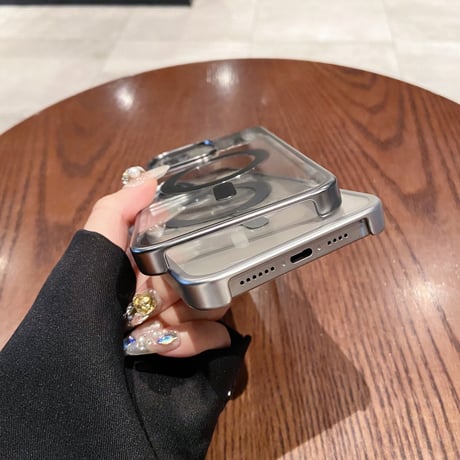 MagSafe対応iPhone15pro/15promaxケース ナチュラル/ブラック/ブルー/ホワイトチタニウム iPhone15/15plusケース  高品質 丈夫[M3598]
