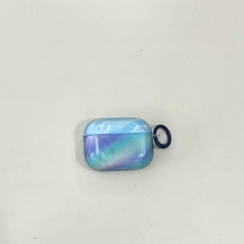 グラデーションカラー Airpods 4ケース 艶感 Airpods3/Pro2ケース air