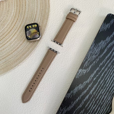 レザー Apple watchバンド おしゃれアップルウォッチベルト Ultra3 series11 10 98 7 6 SE3 SE2  高級感 耐久性ある[M5784]