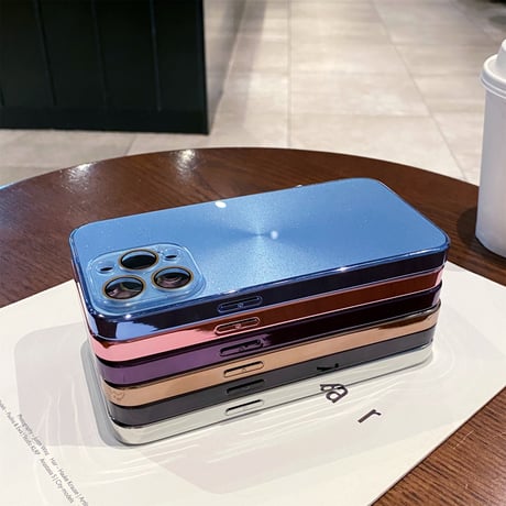 耐衝撃 iPhone16pro/16promaxケース 艶感キラキラ iPhone15pro/14/13カバー カメラ保護 耐久性あり [M5330]