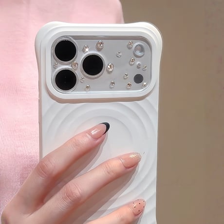 ダイヤカメラカバー iPhone17Pro iPhone17ProMax レンズフィルム  キラキラ  おしゃれ  頑丈 きれい [M5980]