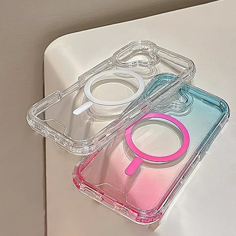 耐衝撃 MagSafe対応 iPhone16pro/16promaxケース 三重構造 頑丈 iPhone15pro/14promax/13/12カバー 黄ばまない 耐久性ある [M5046]