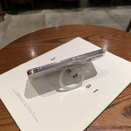 高透明 iPhone17pro/16promaxケース MagSafeリングスタンド iPhone15/14pro/13promax/12ケース シンプル 黄ばまない 高機能[M4100]