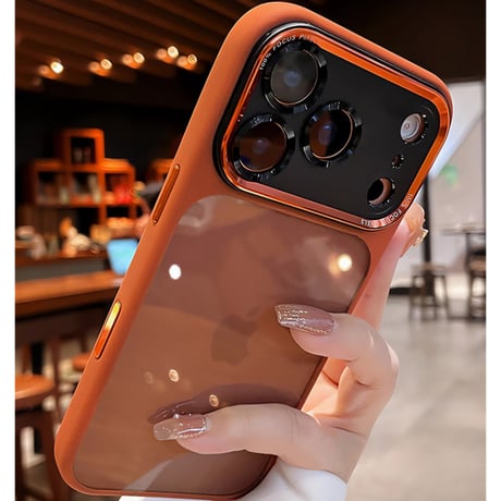iPhone17Pro/17ProMaxケース 耐衝撃 カメラコントロールボタンカバー付 iPhone17/Airケース 高級感 ビジネス風 耐久性ある [M5686]
