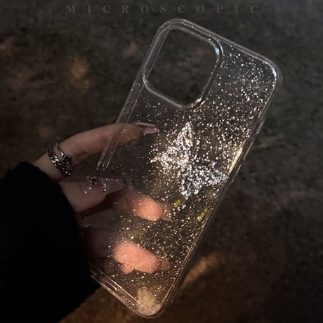 ジュエリー蝶 iPhone16pro/15promaxケース キラキララメ iPhone14/13pro/12カバー 大人可愛い 高級感[M5237]