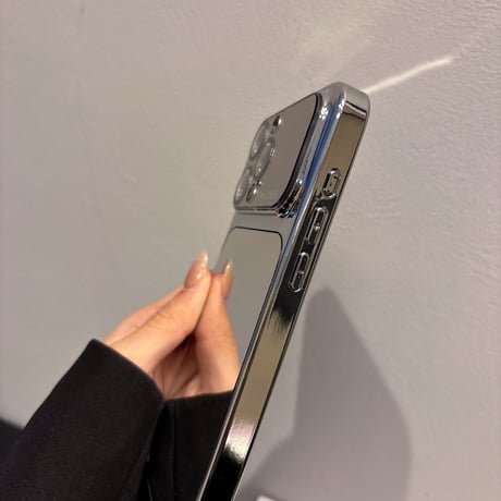 メタルミラー iPhone17Pro/17ケース 耐久性に優れる iPhone16ProMax/15Pro/14ケース カメラ保護 便利人気品[M6531]